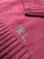 Polo Bear Sweater – Red Wine (L)