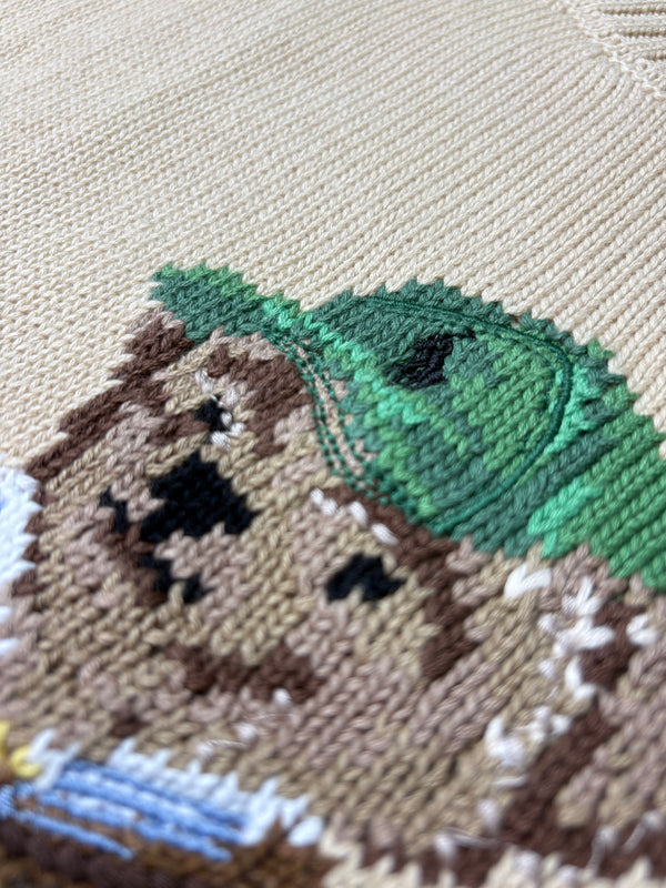 RL Polo Bear Sweater – Beige (L)