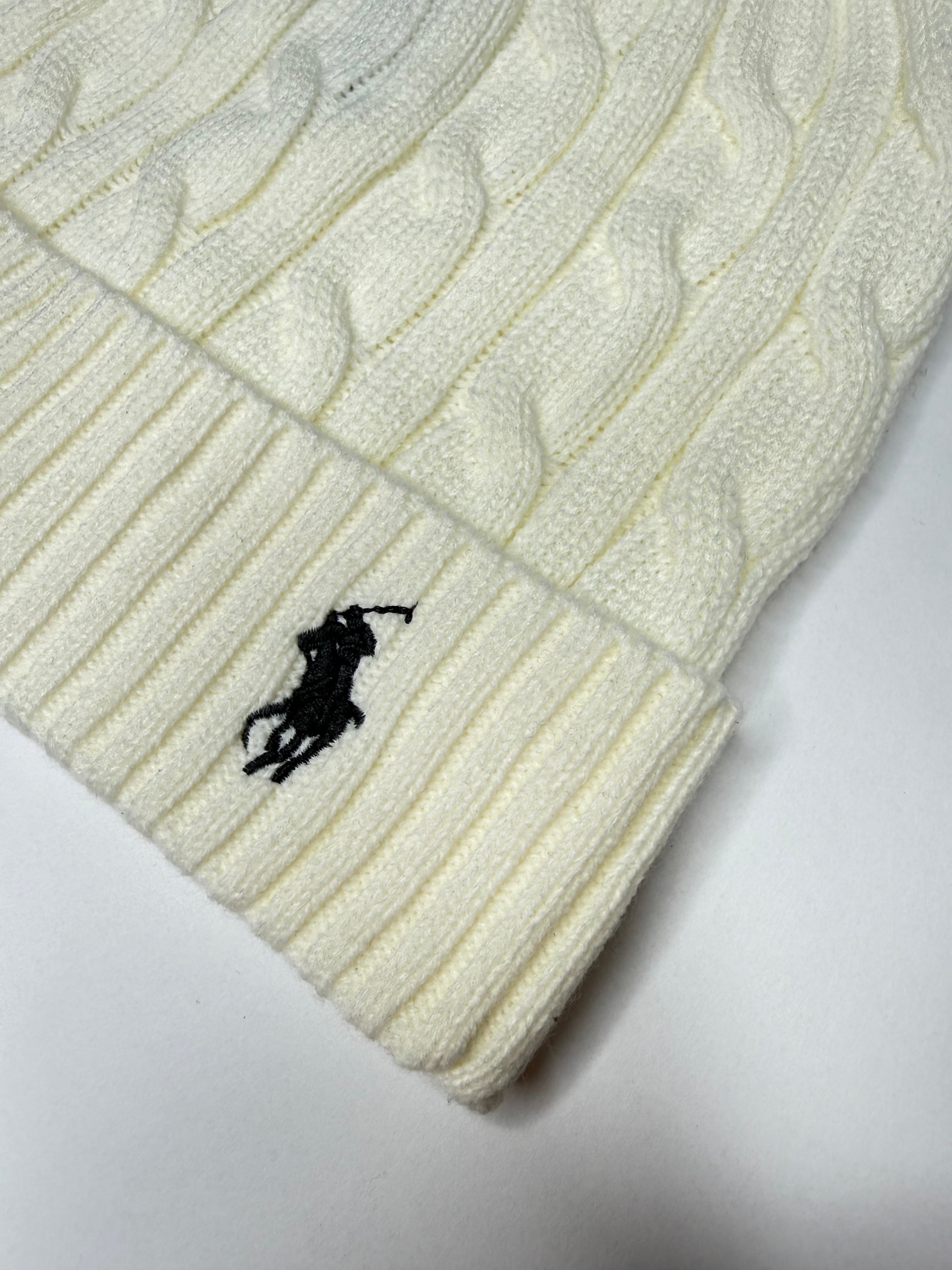 Wool Beanie – White