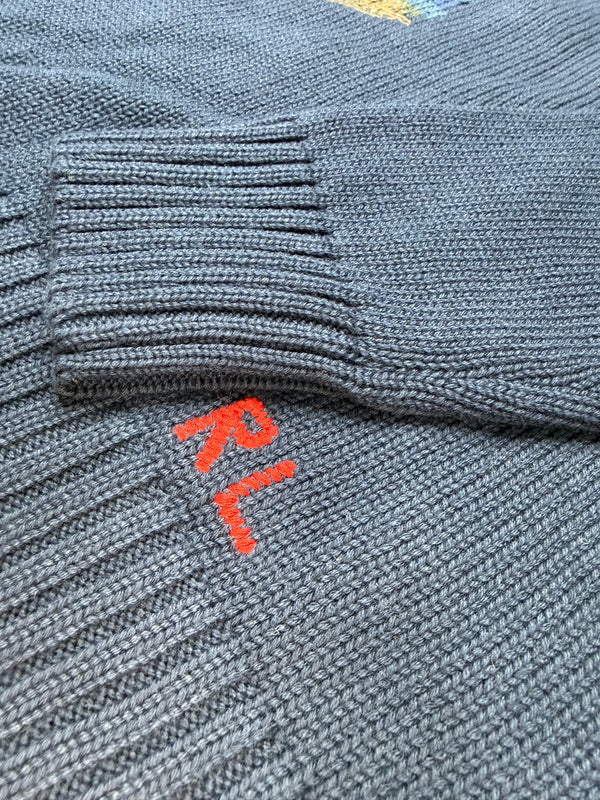 RL Polo Bear Classic Sweater – Navy (L)