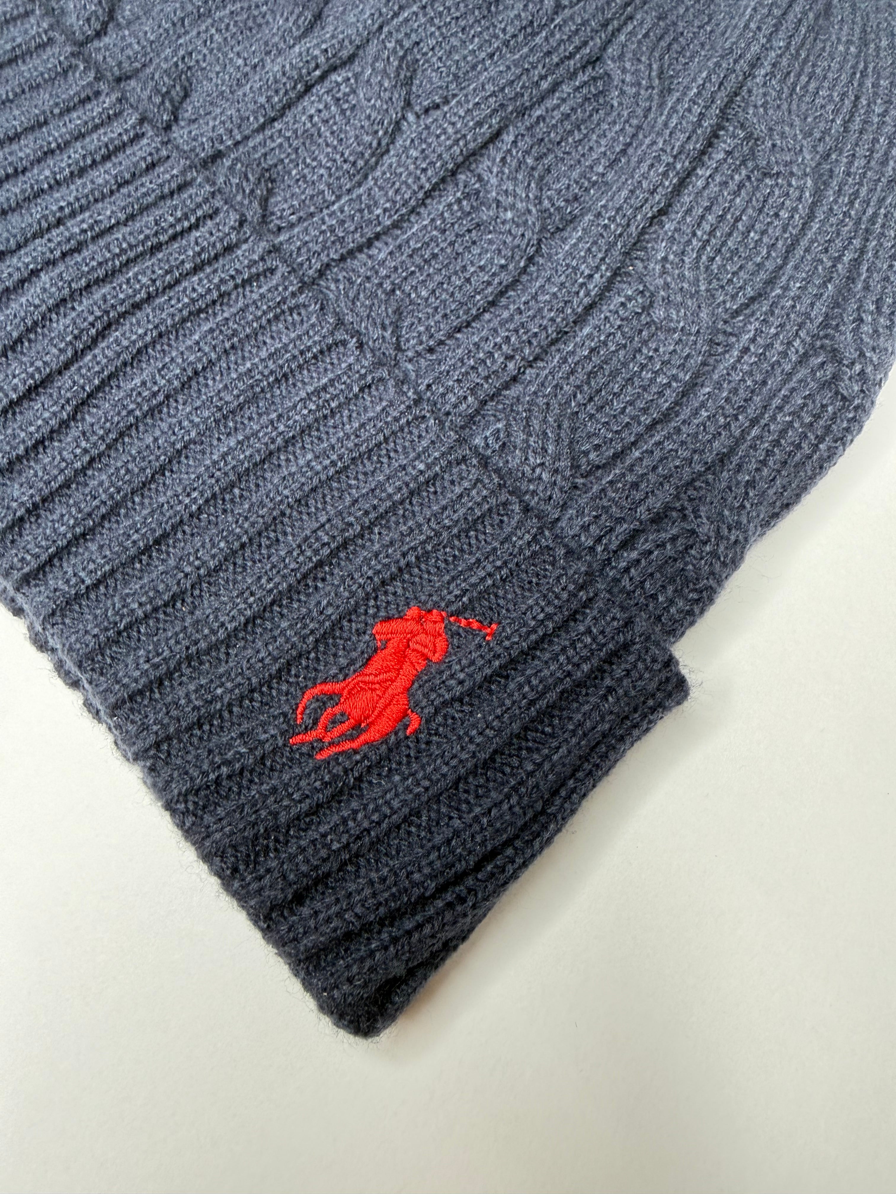 Wool Beanie – Navy