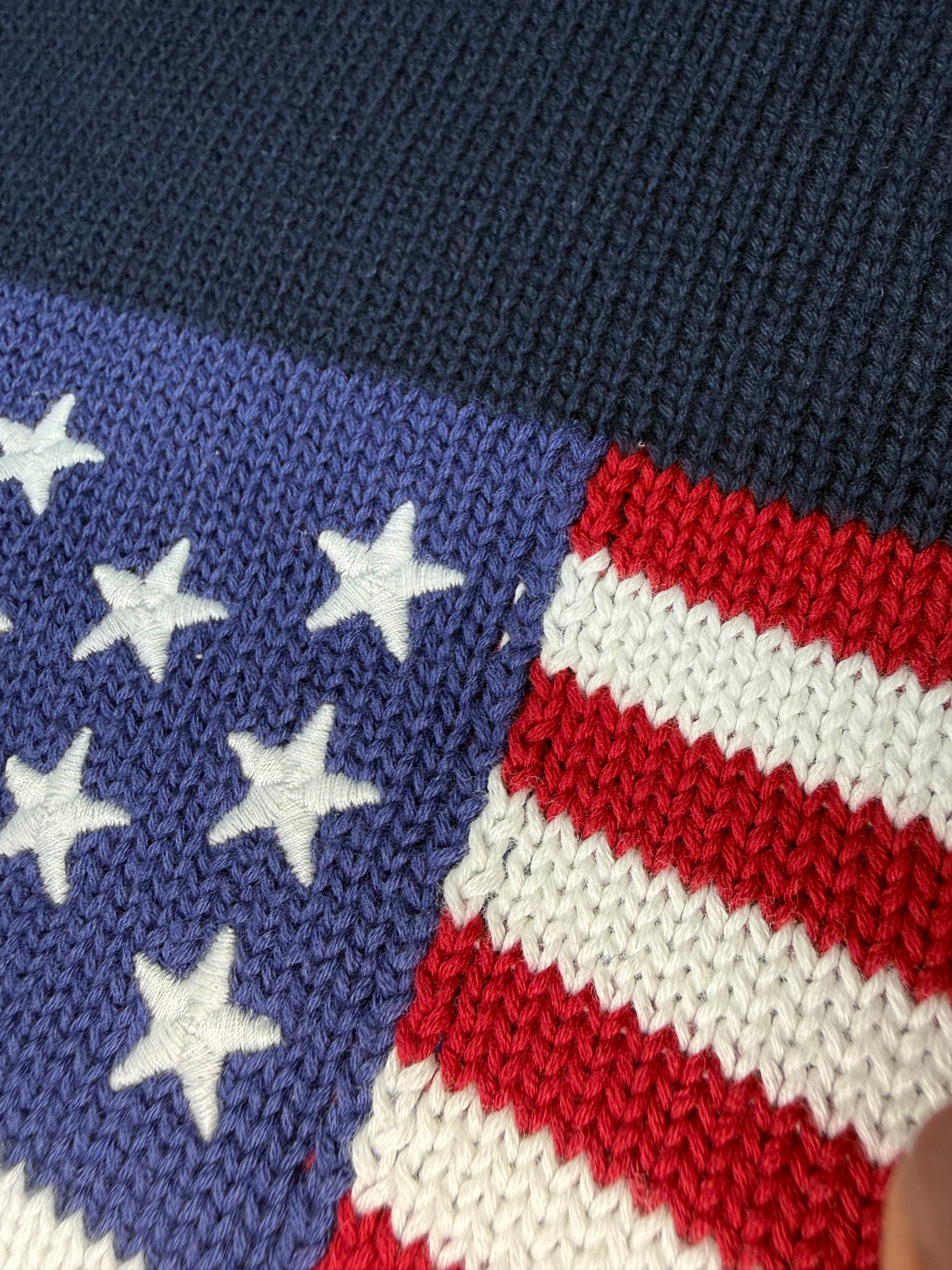 The Iconic Flag Sweater - Navy (L)
