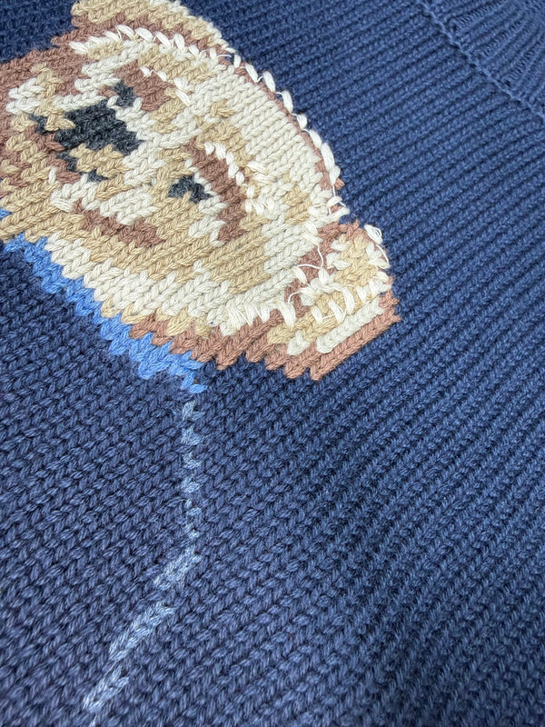 RL Polo Bear Classic Sweater – Navy (L)