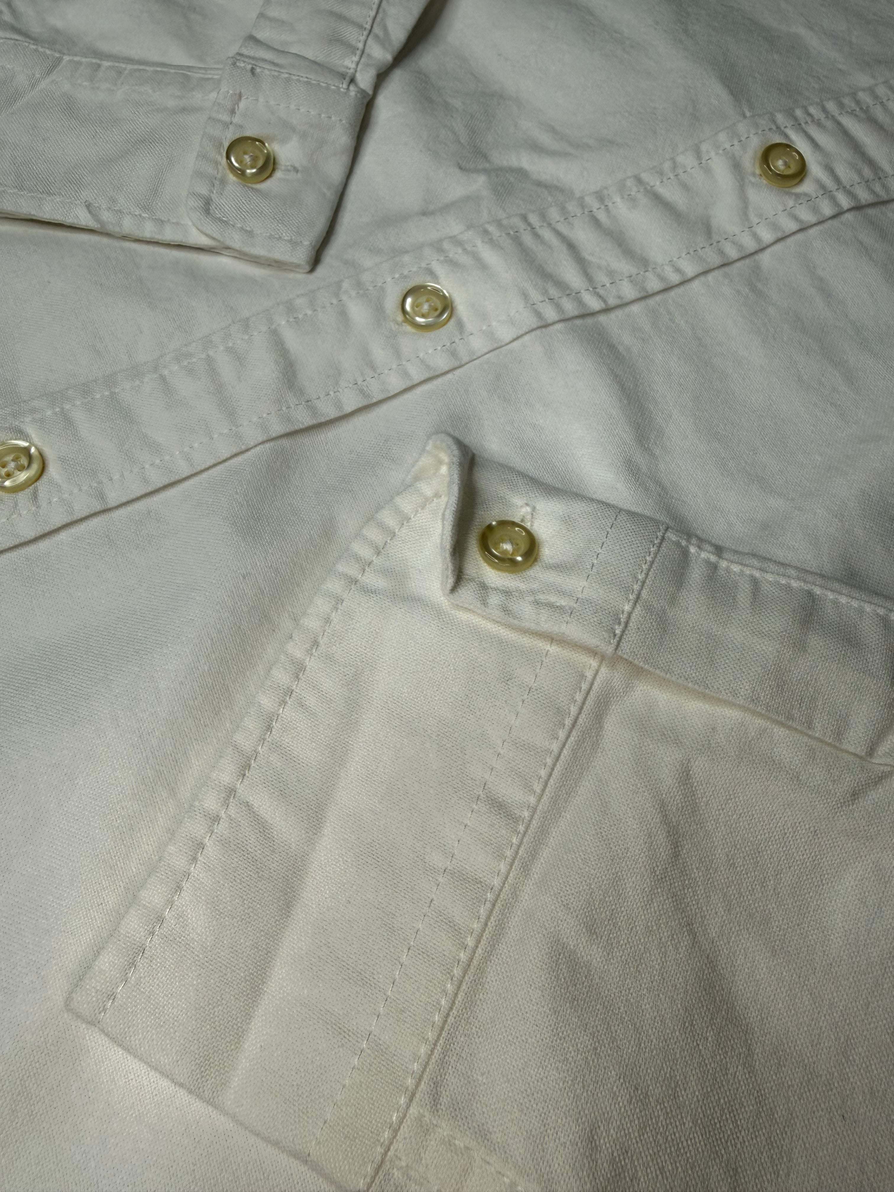 Classic Fit Oxford White Shirt (XL)