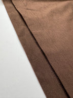 Custom Slim Fit Long-Sleeve T-Shirt in Brown (M)
