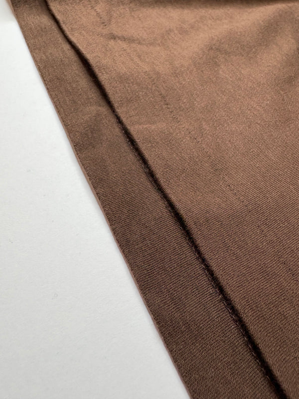 RL Custom Slim Fit Long-Sleeve T-Shirt in Brown (M)