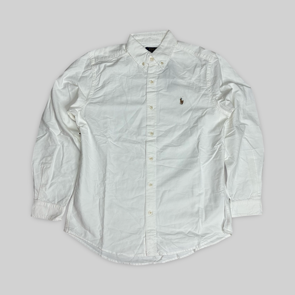 Classic Fit Oxford White Shirt (XL)