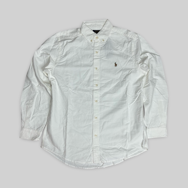 Classic Fit Oxford White Shirt (XL)
