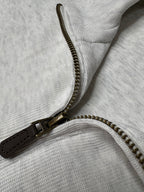 Quarter-Zip Sweater – Gray (XL)