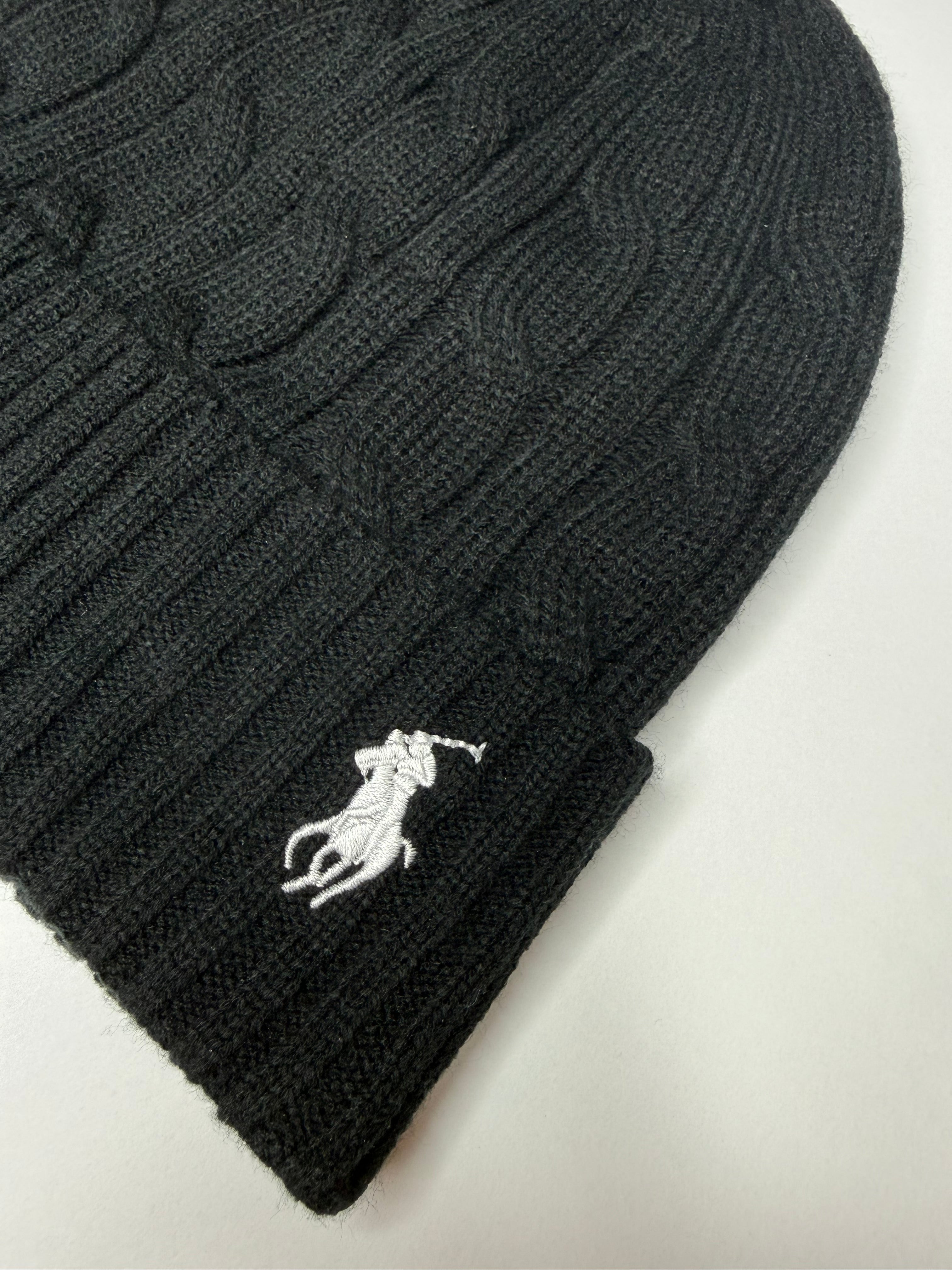 Wool Beanie – Black