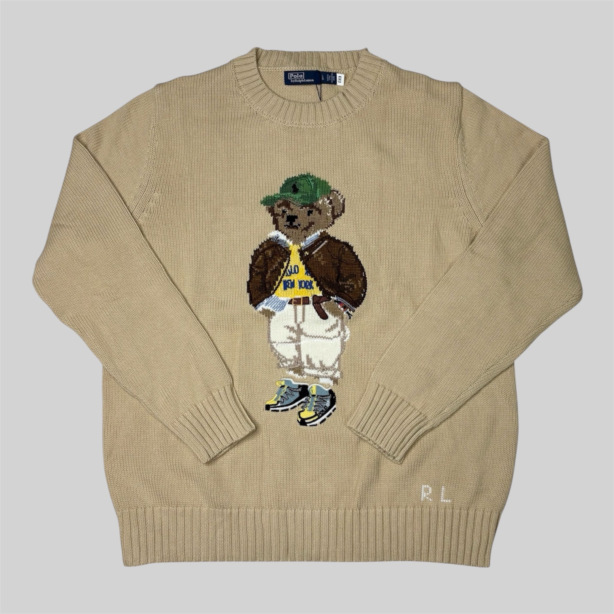 Polo Bear Sweater – Beige (L)