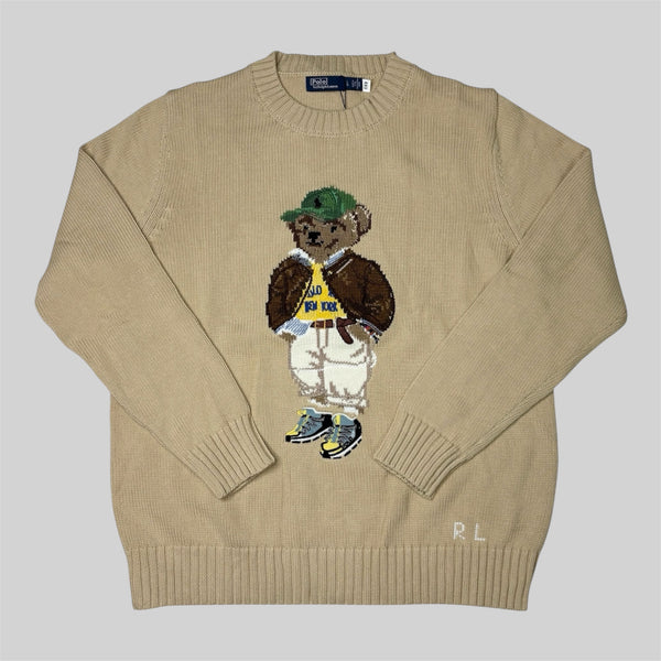 RL Polo Bear Sweater – Beige (L)