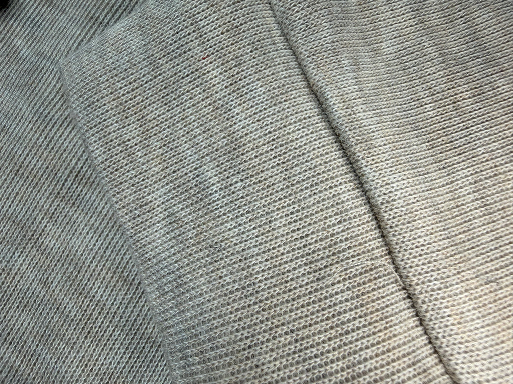 Quarter-Zip Sweater – Beige